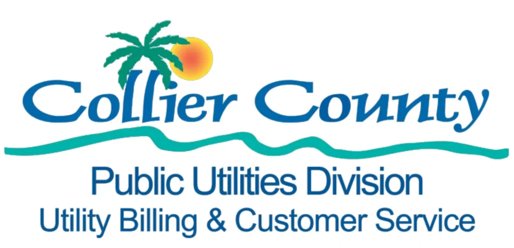 Collier County Public Utilities Division logo representing reliable public utility services, infrastructure management, and environmental stewardship.